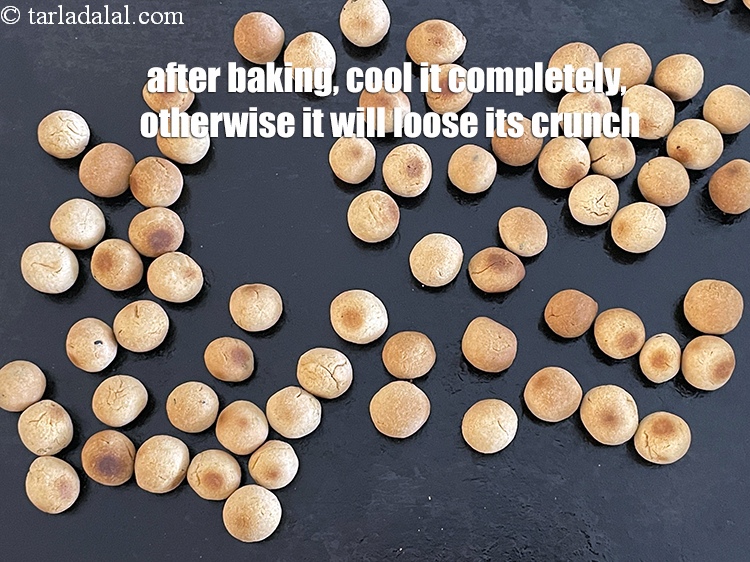 Step 30 – After baking, cool it completely, otherwise it will loose its crunch.