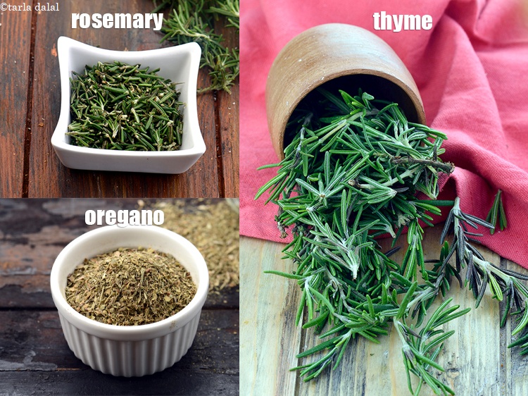 Step 19 – You can also add other herbs like rosemary, oregano or thyme in this butter.
