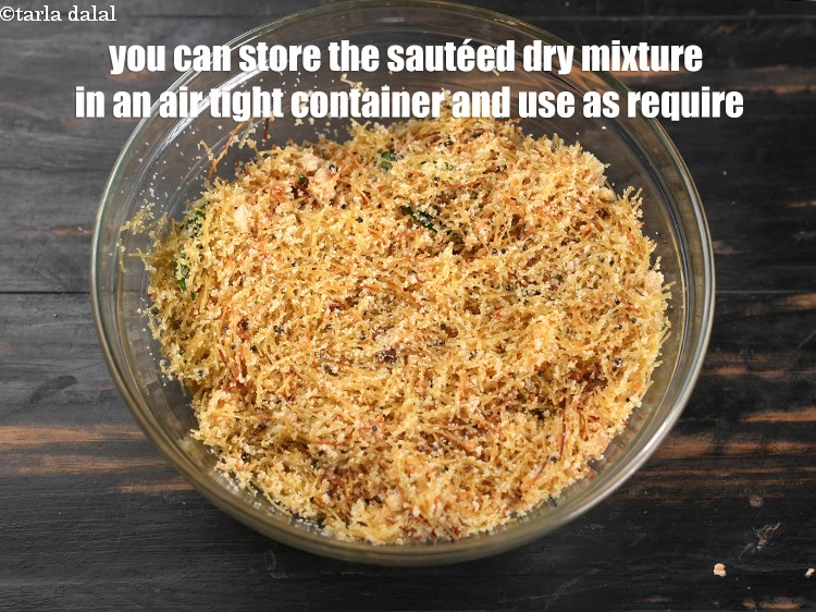 Step 34 – You can store the saut&eacute;ed dry mixture in an air tight container and use as …