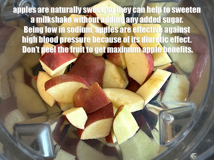 Step 12 – <meta charset="UTF-8" />Apples are naturally sweet, so they can help to sweeten a milkshake without …