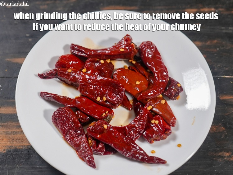 Step 22 – When grinding the chillies, be sure to remove the seeds if you want to reduce …