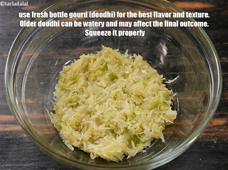 Step 30 – Use fresh bottle gourd (doodhi) for the best flavor and texture. Older doodhi can be …