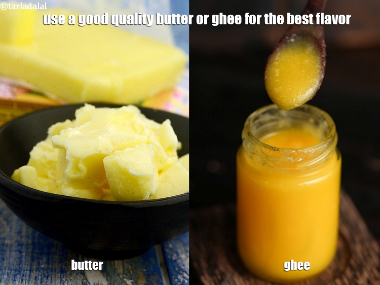 Step 39 – Use a good quality butter or ghee for the best flavor.