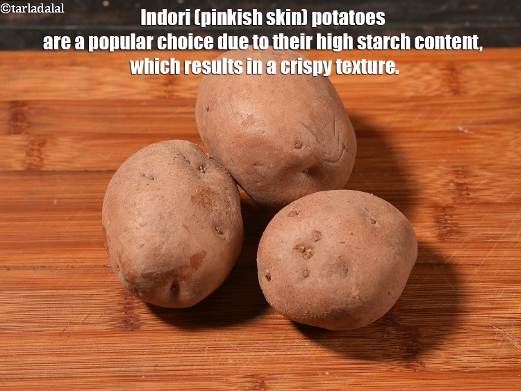 Step 15 – Indori (pinkish skin)&nbsp;potatoes are a popular choice due to their high starch content, which results …