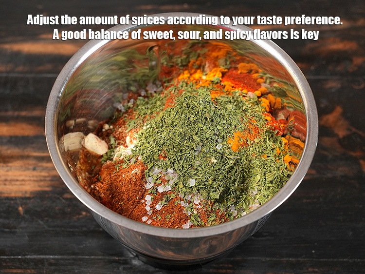 Step 39 – Adjust the amount of spices according to your taste preference. A good balance of sweet, …