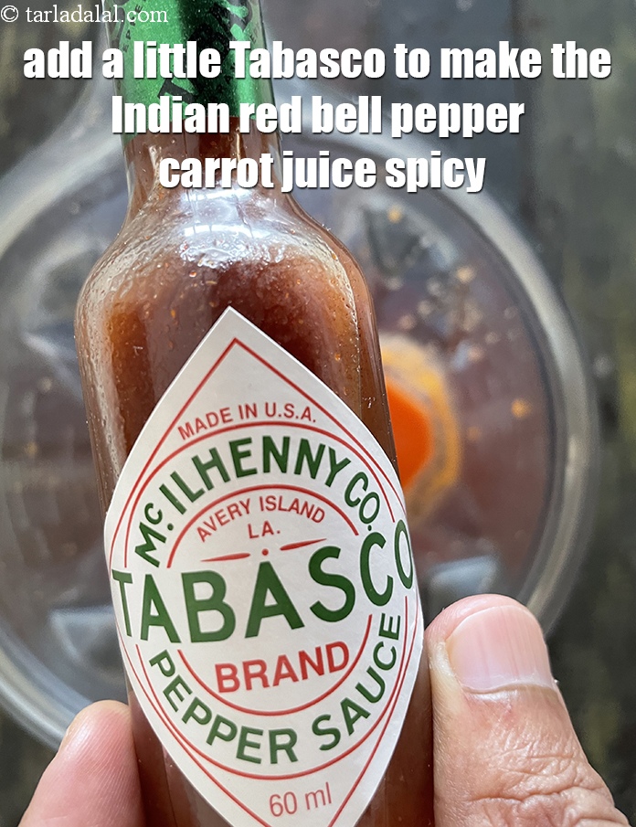 Step 21 – You can add some Tabasco sauce to make the <meta charset="UTF-8" /><strong>Indian red bell pepper …