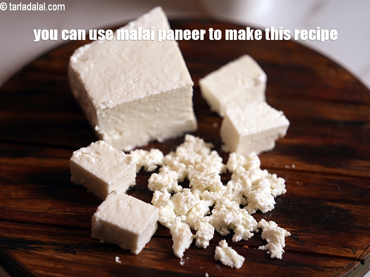 Step 26 – You can use malai paneer to make this recipe.