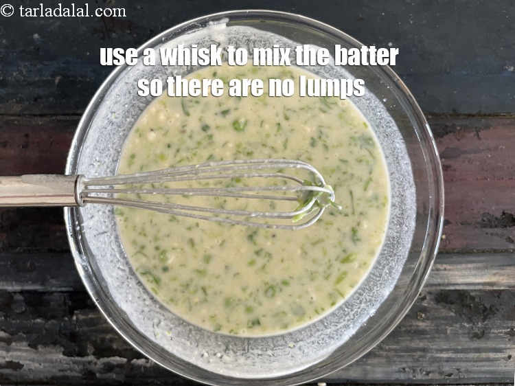 Step 32 – Prefer to use a whisk to mix the batter. This ensures that the batter is …