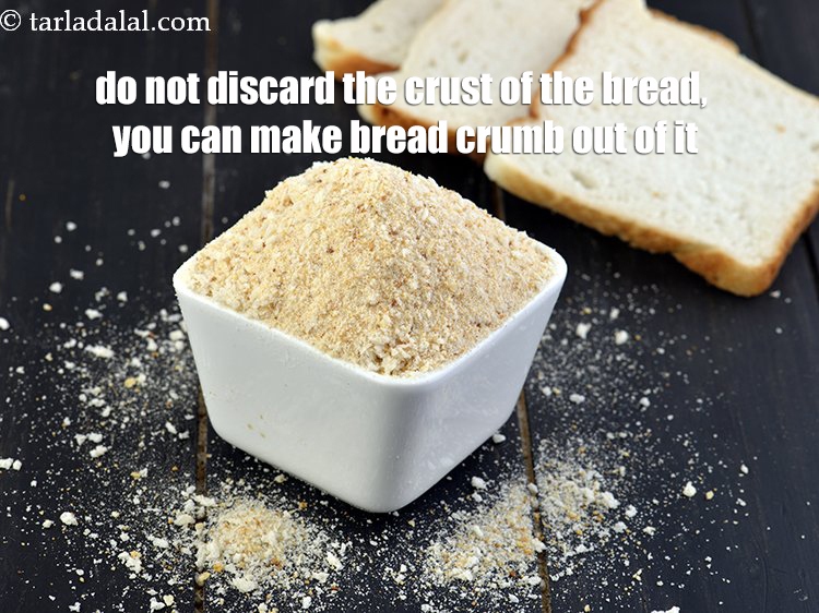 Step 19 – Do not discard the crust of the bread, you can make bread crumb out of …