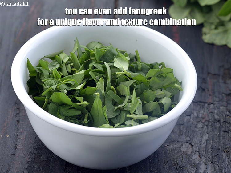 Step 22 – You can even add fenugreek for a unique flavor and texture combination.