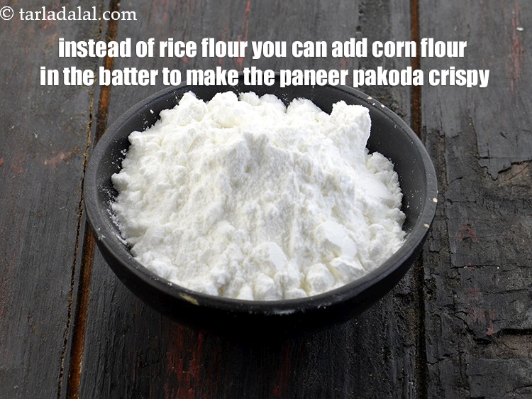 Step 30 – Instead of rice flour you can add corn flour in the batter to make the …