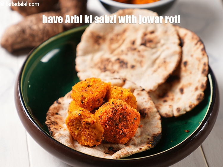 Step 29 – <strong>What to have with&nbsp;Arbi ki Sabzi</strong> &nbsp;<strong>?</strong> Always confusing what to pair with a healthy …