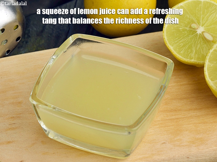 Step 22 – A squeeze of lemon juice can add a refreshing tang that balances the richness of …