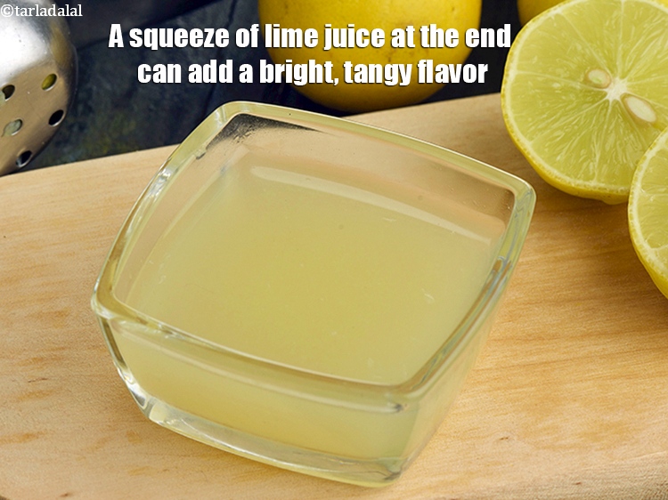 Step 29 – A squeeze of lime juice at the end can add a bright, tangy flavor.