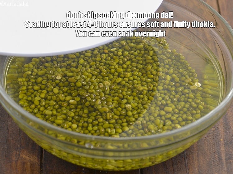 Step 40 – Don&#39;t skip soaking the moong dal! Soaking for at least 4-6 hours ensures soft and …