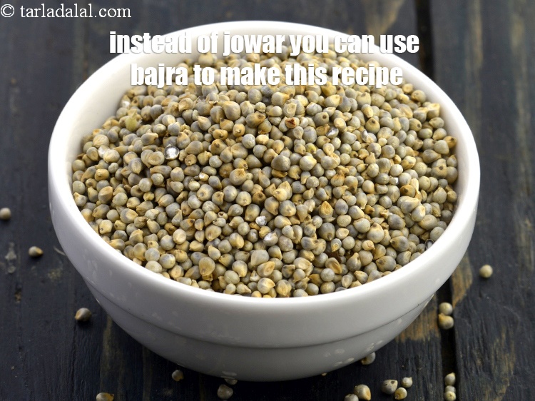 Step 30 – Instead of jowar you can use bajra to make this recipe.