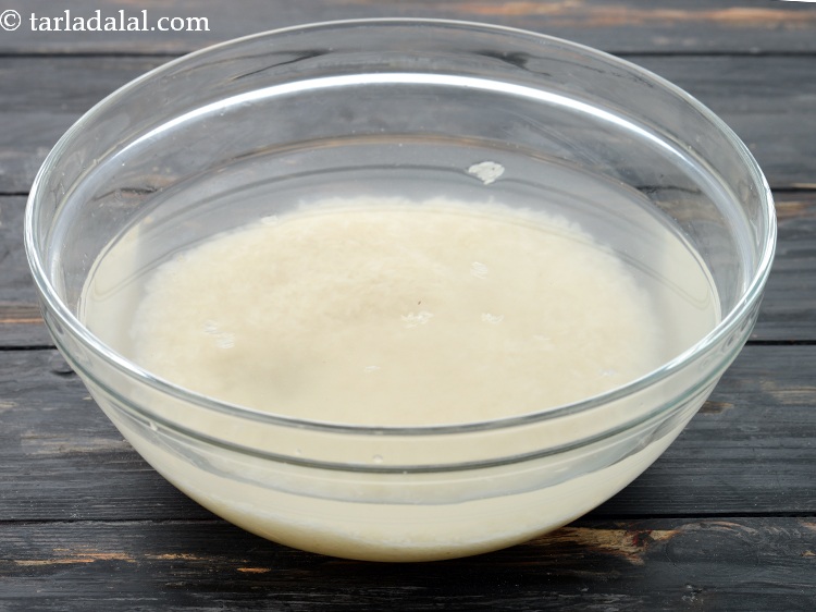 Step 49 – Make sure you do not over soak the rice.