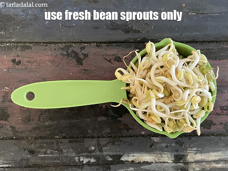 स्टेप 20 – <em><u>सूप में सर्वोत्तम परिणामों के लिए ताजा अंकुरित फलियों का …