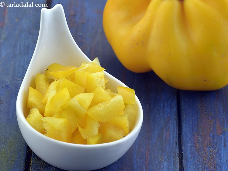 Step 29 – We have added some yellow capsicum in the <strong>bean sprouts vegetable salad&nbsp;</strong>to give it some …