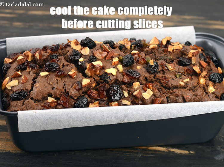 Step 37 – Cool the cake completely before cutting slices.