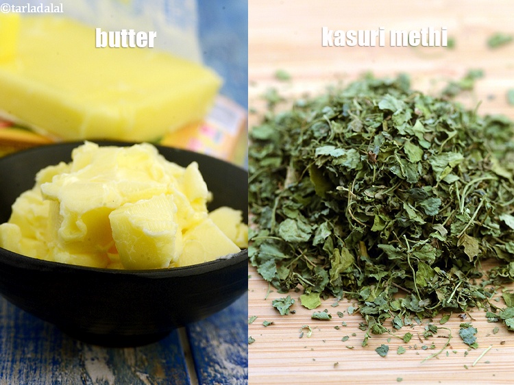 Step 27 – You can also add dollop of butter and kasuri methi to make the sabzi flavourful.