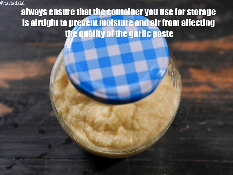 स्टेप 10 – हमेशा सुनिश्चित करें कि भंडारण के लिए आप जिस कंटेनर …