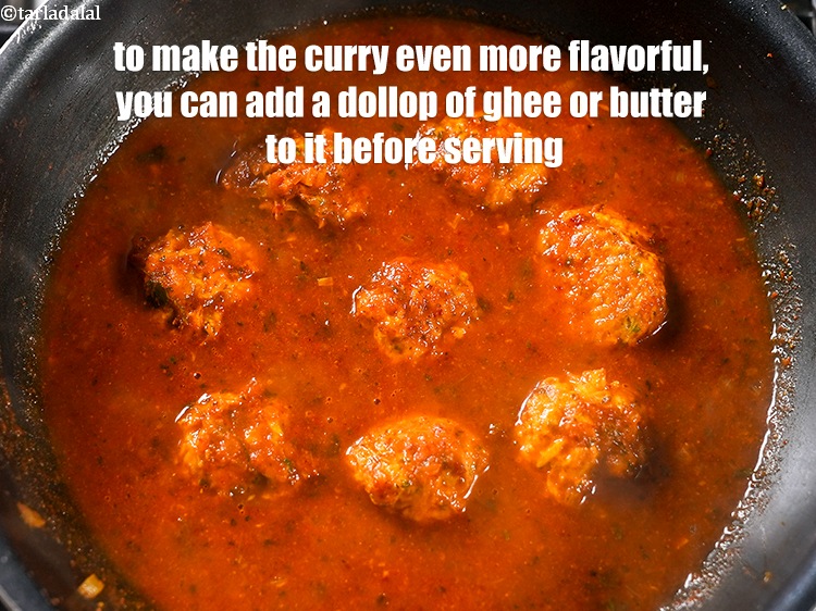 Step 38 – To make the curry even more flavorful, you can add a dollop of ghee or …