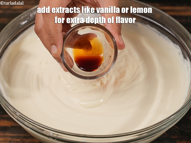 स्टेप 32 – स्वाद की अतिरिक्त गहराई के लिए वेनिला या नींबू जैसे …