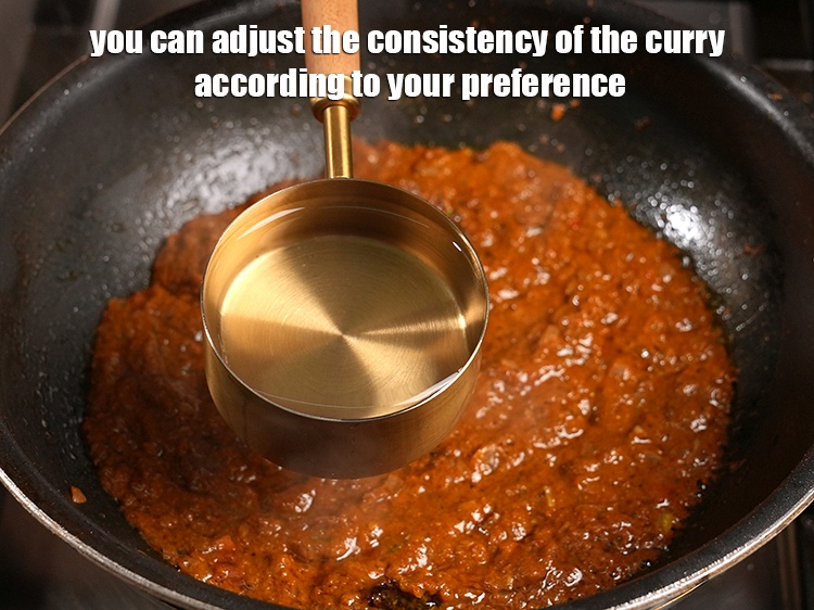 Step 42 – You can adjust the consistency of the curry according to your preference.&nbsp;