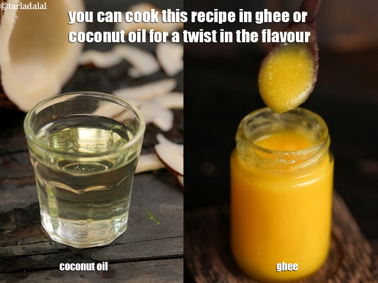 स्टेप 33 – स्वाद में बदलाव के लिए आप इस रेसिपी को घी …