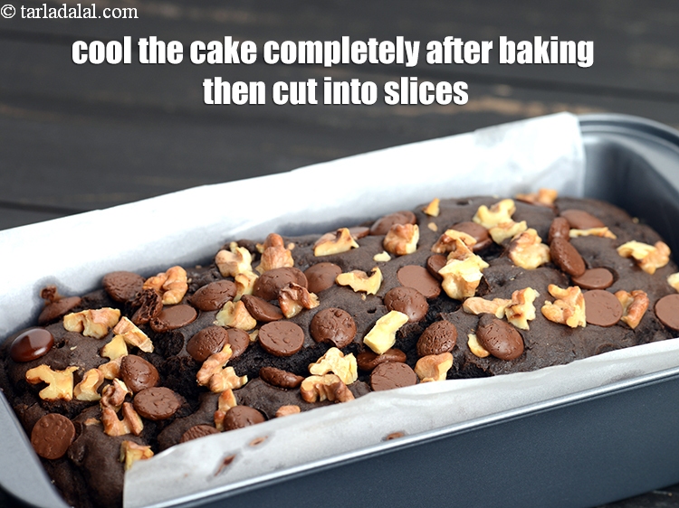 Step 31 – Cool the cake completely after baking then cut into slices.
