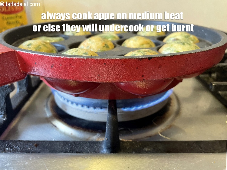 Step 20 – Always cook on a medium flame or else they will not cook well and may …