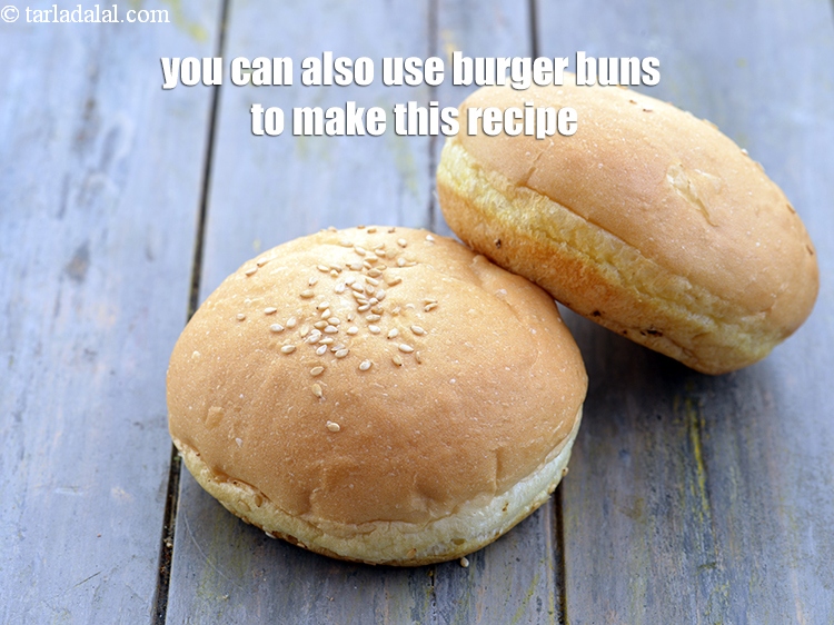 Step 22 – You can also use burger buns to make this recipe.