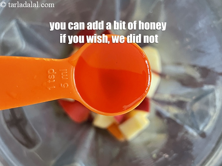 स्टेप 25 – पेय को मीठा करने के लिए आप इसमें थोड़ा सा …