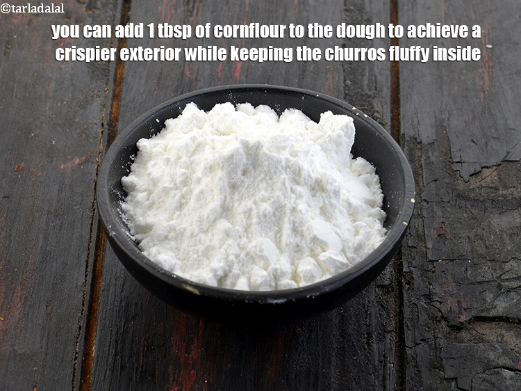 Step 28 – You can add 1 tbsp of cornflour to the dough to achieve a crispier exterior …