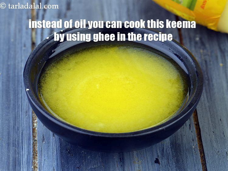 Step 45 – Instead of oil you can cook this keema by using ghee in the recipe.