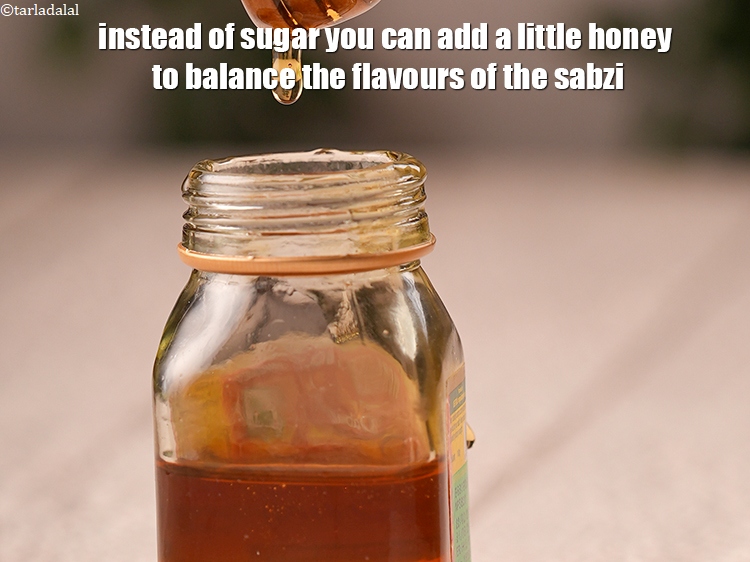 Step 49 – Instead of sugar you can add a little honey to balance the flavours of the …