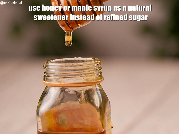 Step 39 – Use honey or maple syrup as a natural sweetener instead of refined sugar. These natural …
