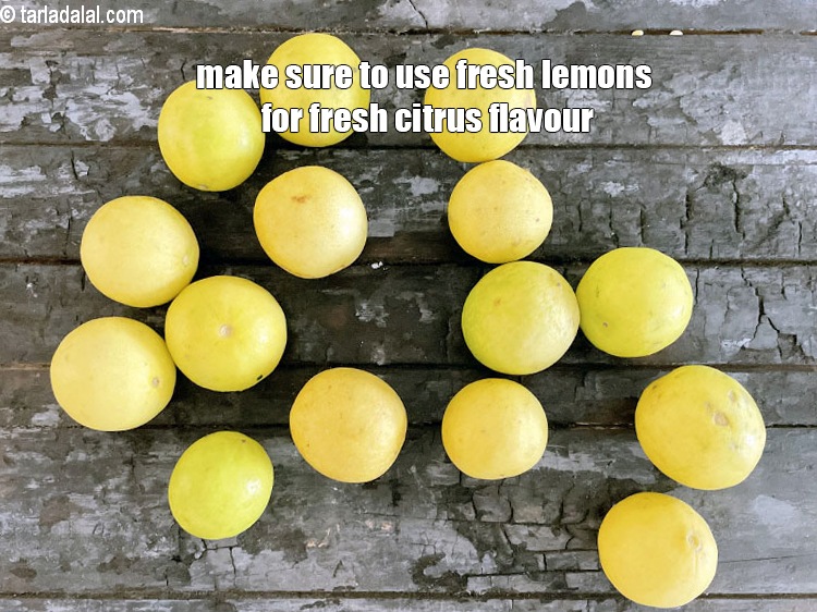 Step 31 – Make sure to use fresh lemons for fresh citrus flavour.
