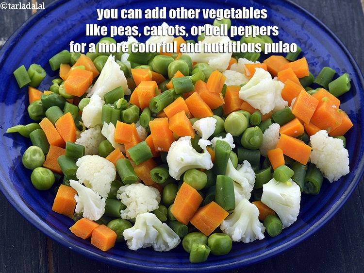 Step 35 – You can add other vegetables like peas, carrots, or bell peppers for a more colorful …