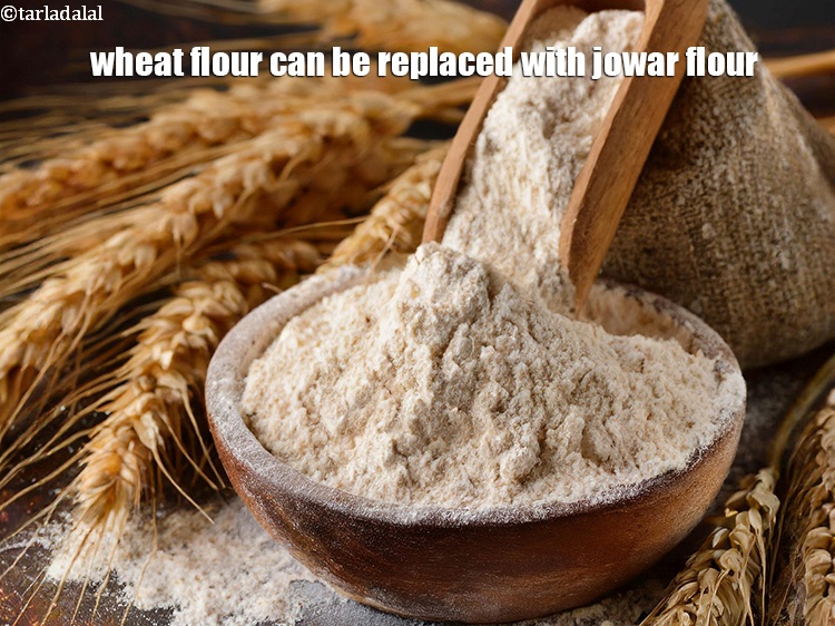 Step 30 – Wheat flour can be replaced with jowar flour.