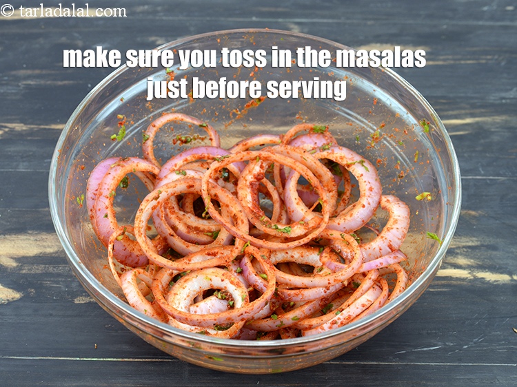 Step 21 – Make sure you toss in the masalas just before serving.