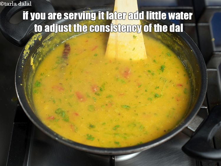 Step 26 – If you are serving it later add little water to adjust the consistency of the …