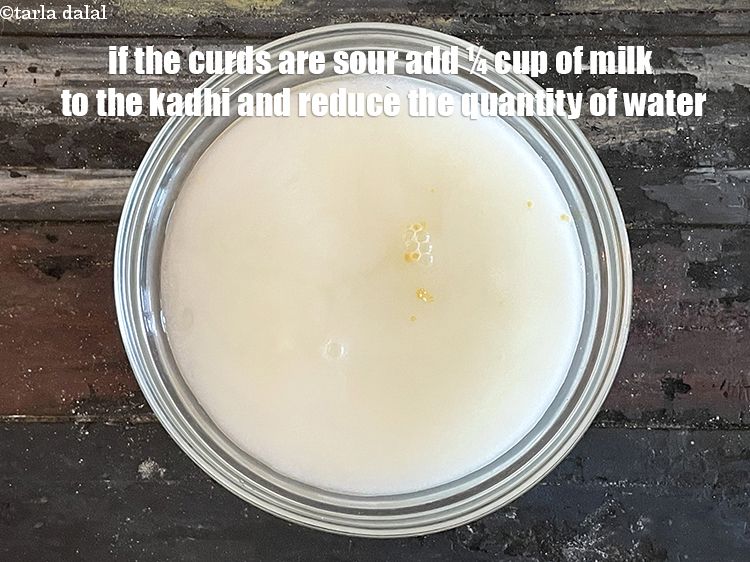 Step 29 – <meta charset="UTF-8" /> If the curds are sour add &frac14; cup of milk to the …