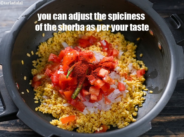 Step 29 – You can adjust the spiciness of the shorba as per your taste.