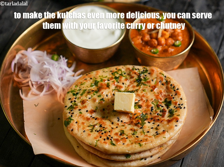 Step 43 – <p>To make the kulchas even more delicious, you can serve them with your favorite curry …