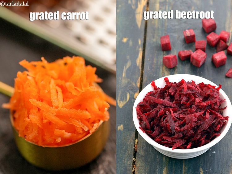 Step 36 – You can also add grated carrot or beetroot in the batter to make it healthier.