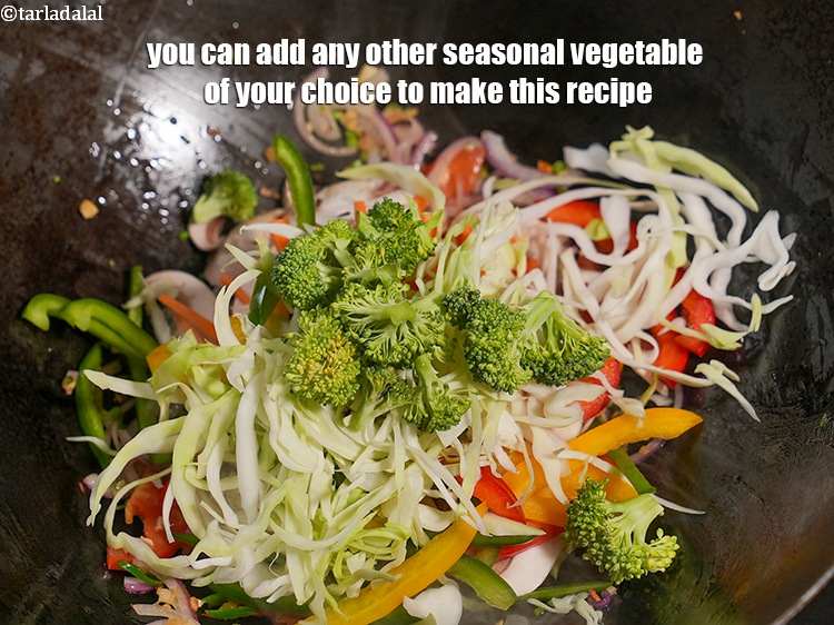 Step 39 – You can add any other seasonal vegetable of your choice to make this recipe.