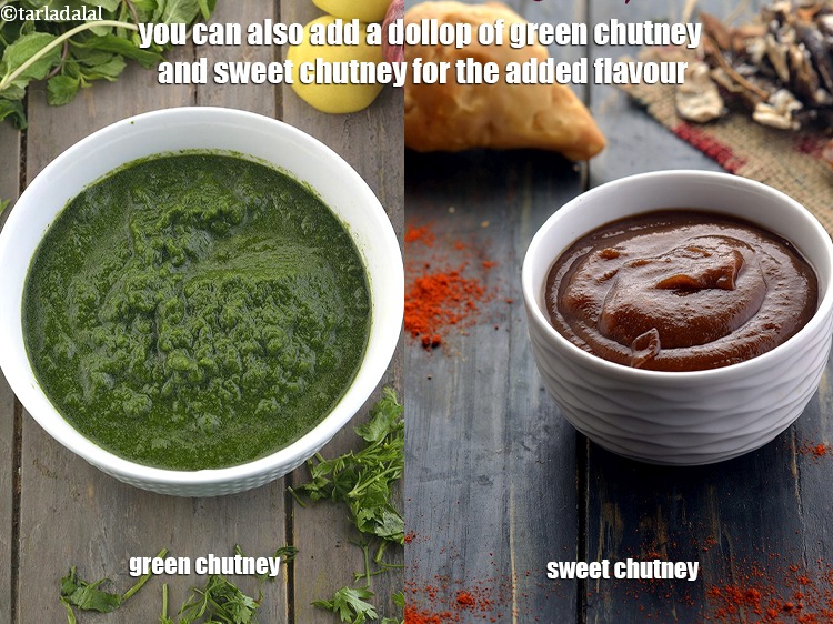 स्टेप 32 – स्वाद बढ़ाने के लिए आप ऊपर से हरी चटनी और …