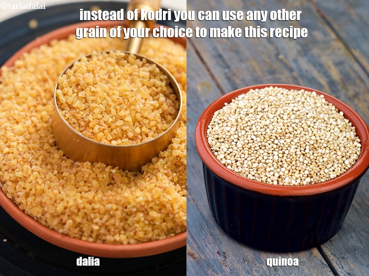 स्टेप 29 – इस रेसिपी को बनाने के लिए आप कोदरी के स्थान …